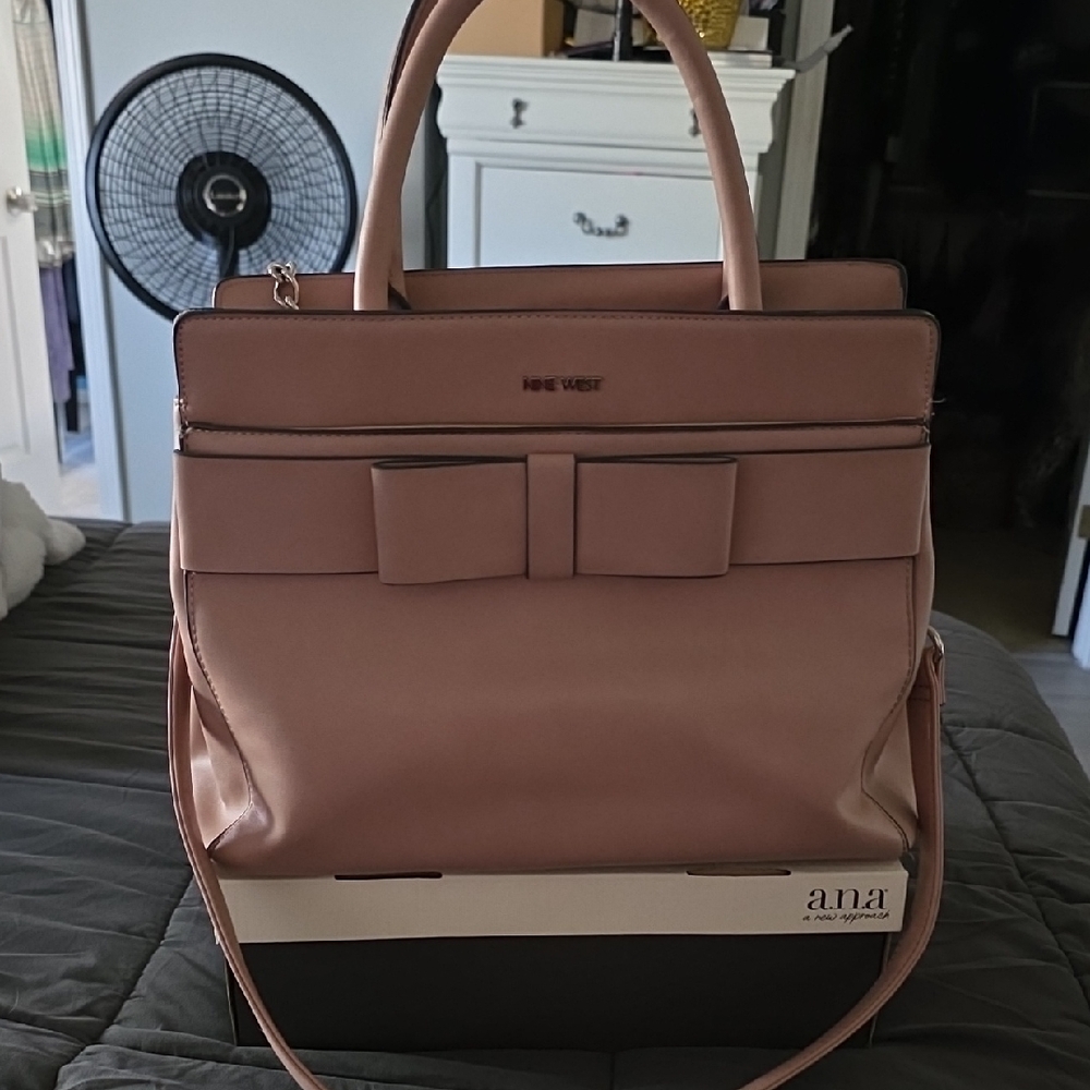 Nine West Blush Bow Satchel